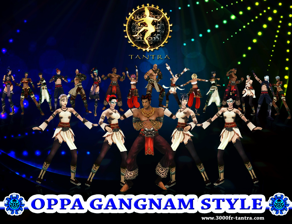 oppa gangnam style ashram